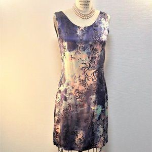 STUNNING SILK SHEATH DRESS